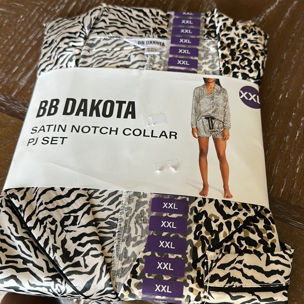 Brand New Satin Pajamas Set